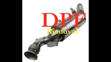 How to remove Diesel Particulate Filter (DPF) from Mercedes Sprinter Van 313CDI 2.1L Exhaust repair