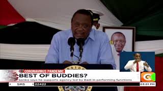 President Kenyatta tells off Sonko over opposition to NMS