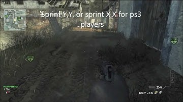 Modern warfare 3 trickshot/bug 