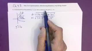 Ch 4.7.3 Optimization Day 3 Distance Ex #6