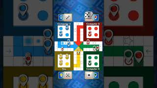 Ludo Game in, 4 player. #shorts #short screenshot 5