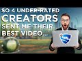 CBell and I had 4 Rocket League content creators send us their BEST video...