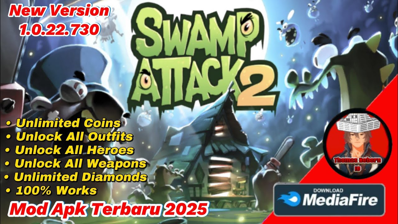 Swamp Attack 2 Mod Apk 1.0.22.730 Latest Version 24 Feb