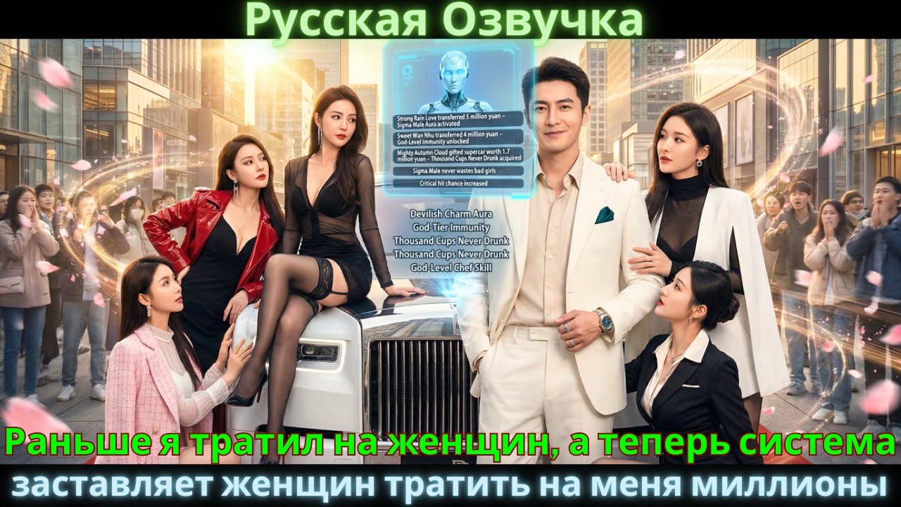 Раньше я тратил на женщин, а теперь система заставляет женщин тратить на меня миллионы