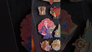 July 2023 Pin Haul shorts  disneypins hercules disney littlemermaid brave ariel jafar