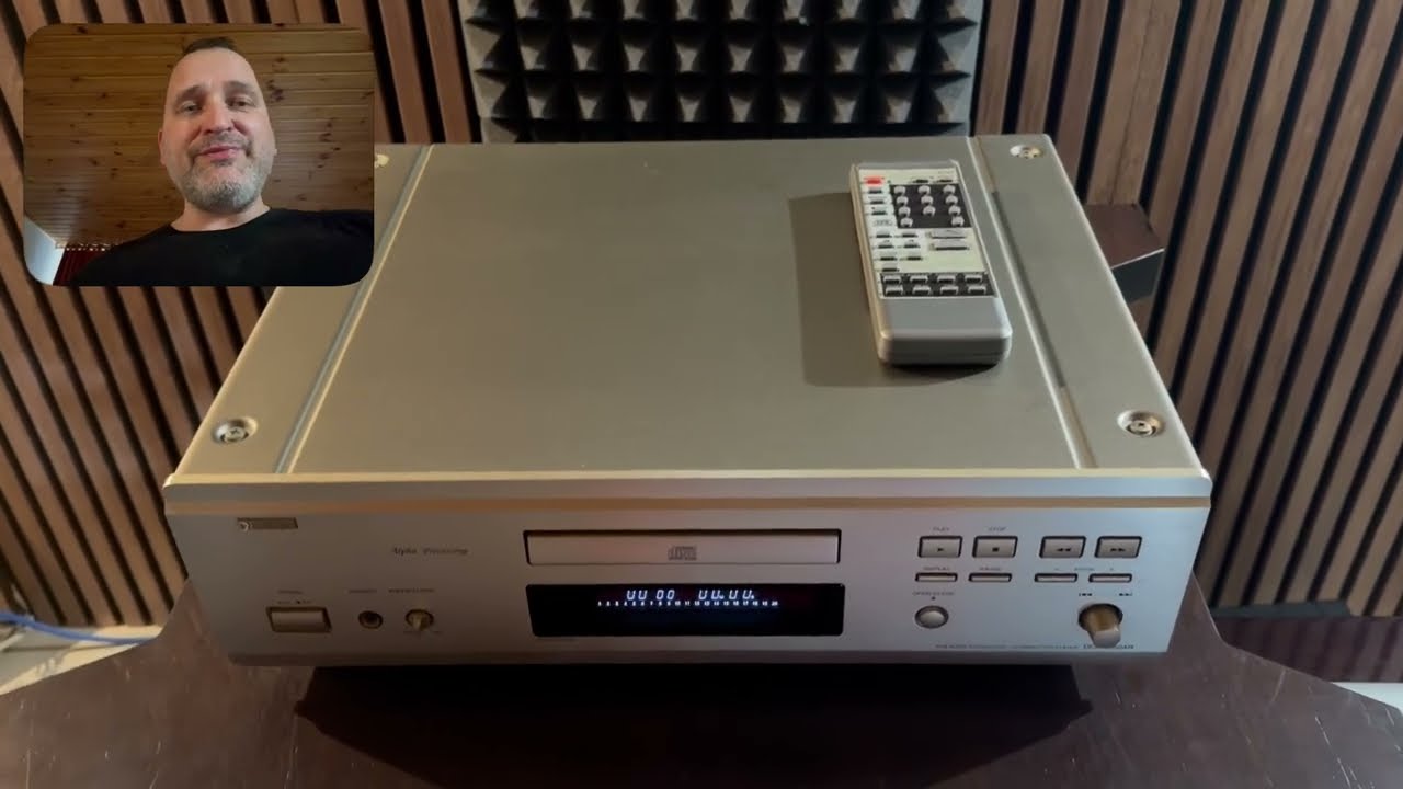 Denon DCD-1550AR CD player – test - YouTube