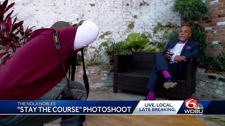 NOLA Nobles hosts "Stay the Course" photoshoot