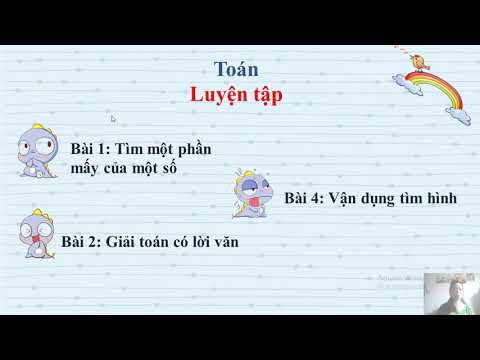 Toán lớp 3- Tuần 6 Bài : Luyện tập ( trang 27)