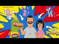 Bob’s Burgers & The Simpsons Compilation 2025 😂 | Bob’s Burgers vs Simpsons Family Comparison