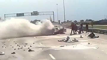 Brother risks life to save 1 year old and Grandma that are total strangers! AMAZING