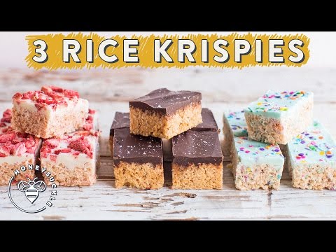 3 RICE KRISPIES TREATS with Chocolate Layers for #BuzyBeez | HONEYSUCKLE