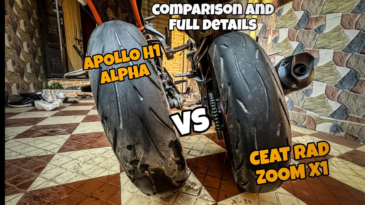 COMPARISON OF APOLLO H1-ALFA VS CEAT RAD ZOOM X1