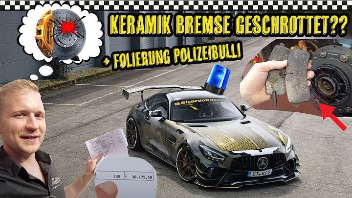 Keramik Bremse platt?! So teuer ist es wirklich! Mercedes AMG GT R