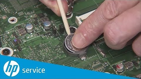 Replace the CMOS Battery | HP Pavilion 23-p000 All-in-One PCs | HP Support