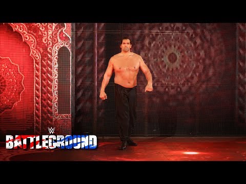 The Great Khali returns to assist Jinder Mahal in his Punjabi Prison Match: WWE Battleground 2017