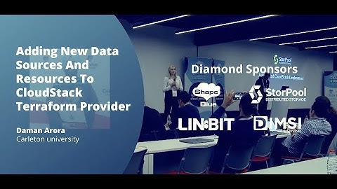 Adding New Data Sources And Resources To CloudStack Terraform Provider - CCC 2022