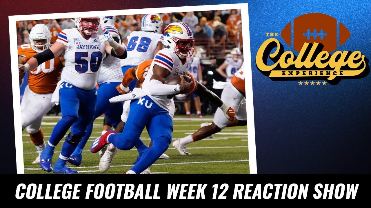 College football scores, reactions, and fun stuff for Week 12 