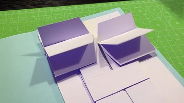 Opposite waterfalls with one pull tab (Pop-up experiment)