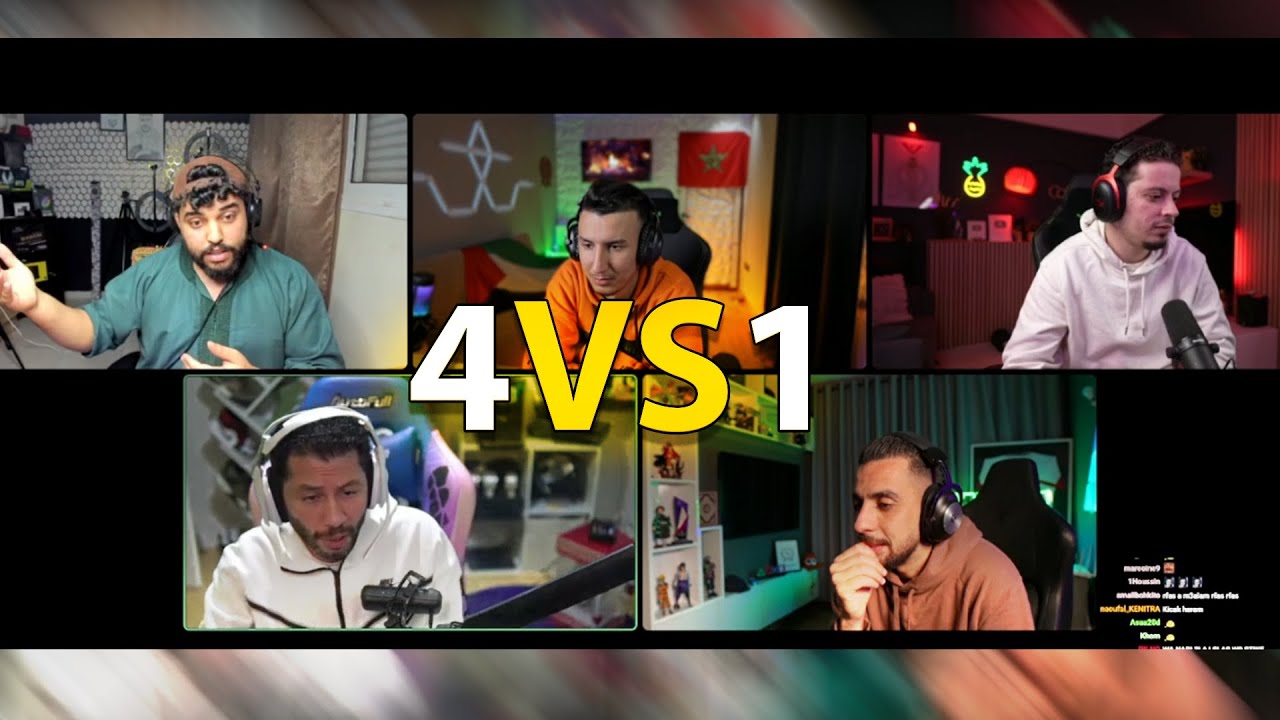 بعقلي في حوار درامي مع داناس و الصابيري /B3A9LI VS DANASTV