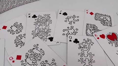 Keith Haring Playing Cards