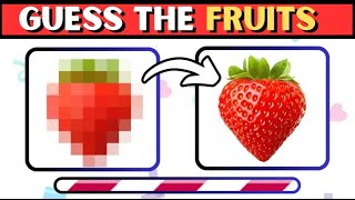 Pixelated Fruits Quiz...! Only The Most Eagle-Eyed People Are Scoring Higher Than 15 🧐