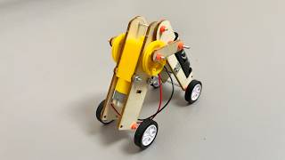 How to Build a Motorized DIY Wooden Robot
