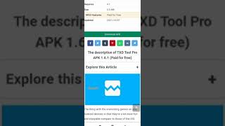 Txd Paid Tool Apk For Free Download.