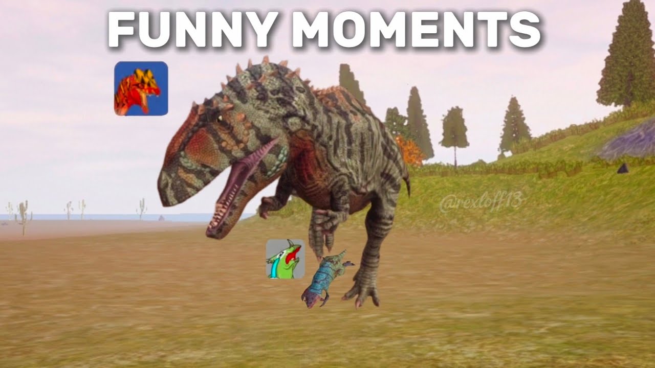 Гиганотозавр Смешные Моменты | The Cursed Isle