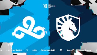 C9 vs. TL - Week 6 Day 2 | LCS Summer Split | Cloud9 vs. Team Liquid Honda (2022)