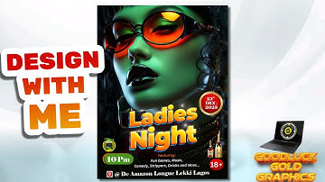 How to Design a Party/Club Flyer | CorelDraw Tutorial 2024