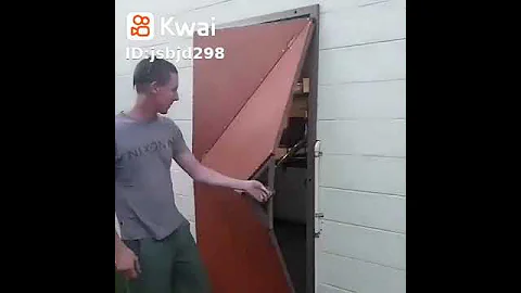 طرق تصنيع ابواب حديد بطريقه فنيه 