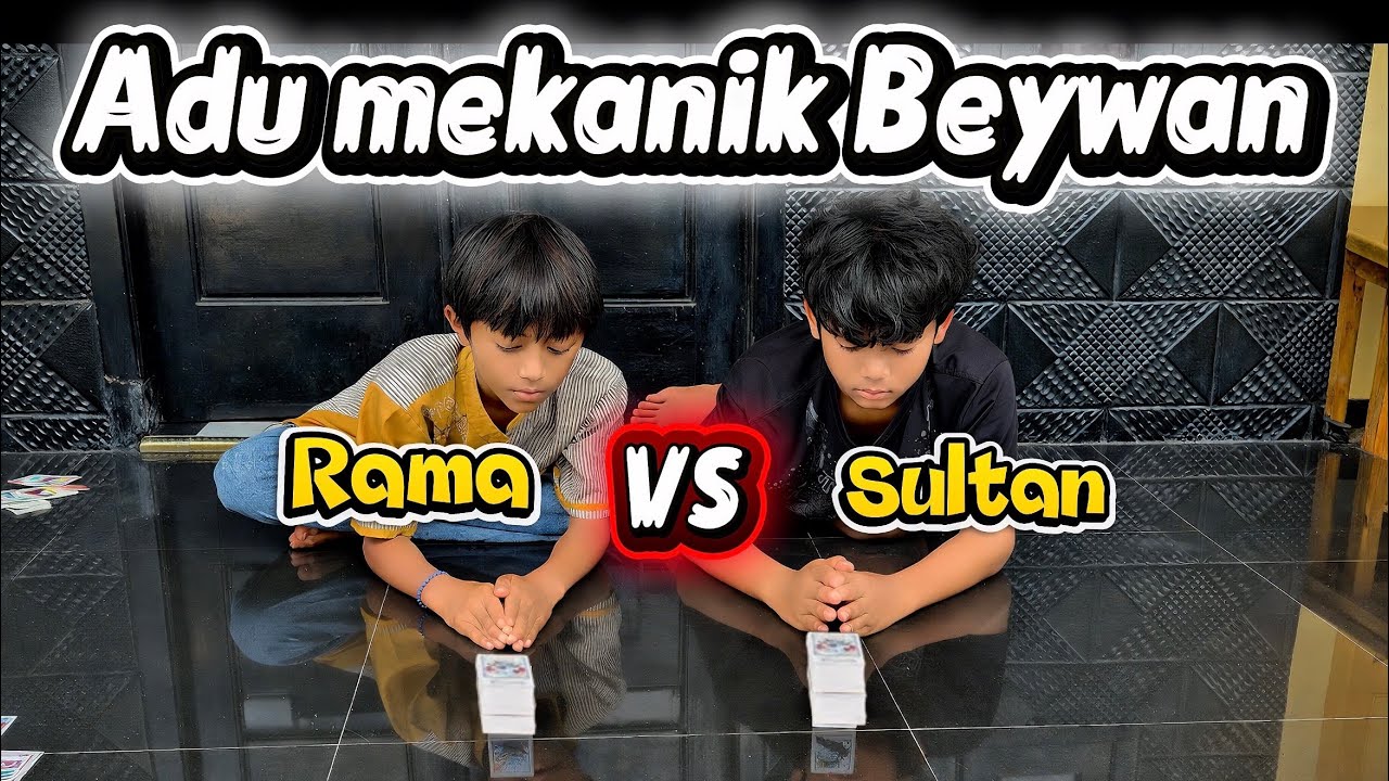 ADU MEKANIK 🔥 TEPUK KARTU RAMA VS SULTAN