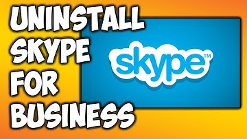 How to Uninstall Skype for Business completely from your PC.