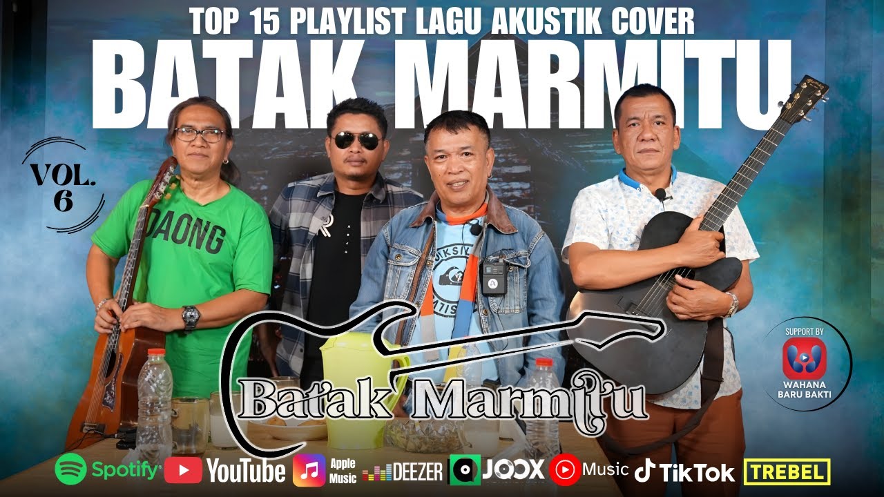 Top 15 Playlist Lagu Akustik Cover Batak Marmitu [VOL.6]