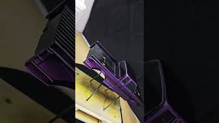 Candy purple Rc truck using Alclad 2 Hot Metal Violet #airbrush
