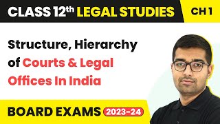 Class 12 Legal Studies Unit 1 | Structure, Hierarchy of Courts & Legal Offices In India - Judiciary