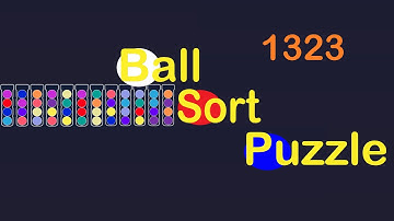Ball Sort Puzzle Level 1323 🎯No Extra Tubes😂Game Walkthrough😘