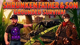 Building Undershed Base! Grounded Co-op w/ Zombiesky! 🏗️🕸️