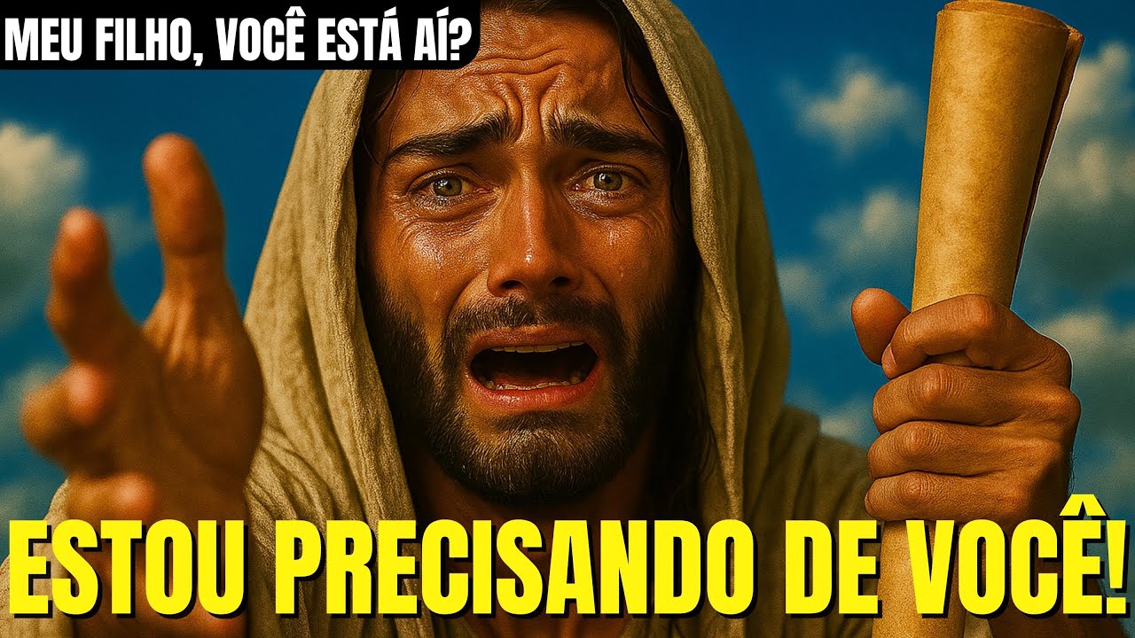 DEUS DIZ: FILHO, VOCÊ ESTÁ AÍ? ESTOU PRECISANDO DE VOCÊ!