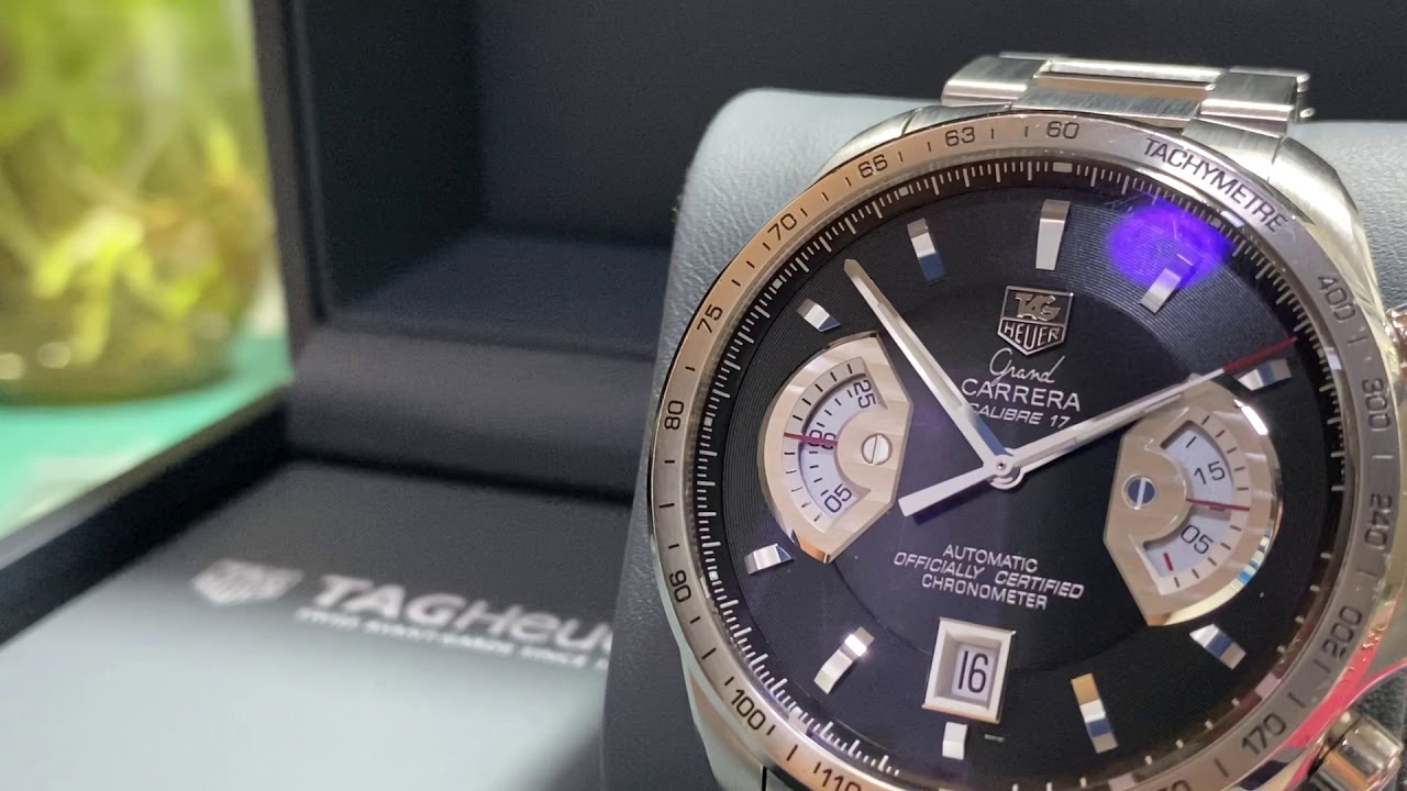 Tag Heuer Grand Carrera  Calibre17 (1 minute movement)