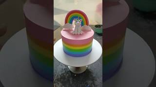 so beautiful Rambo design unicorn cake shortsfeed viral tending