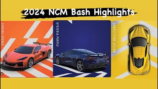 2024 NCM Bash Highlights : Detailed overview of 25 MY Colors / New Z06 Wheel and Z51 spoiler