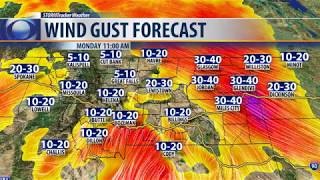 Fast moving system brings rain/snow and gusty winds screenshot 4
