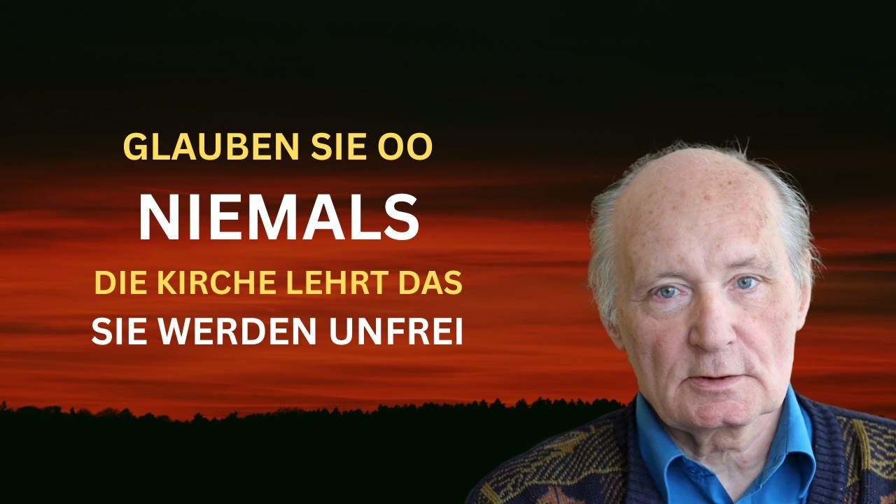 【Eugen Drewermann】Keiner sagt es, ich sage es Vor diesem ◯◯ Glaubenssatz müssen Sie sich schützen