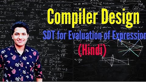 SDT To evaluate expressions