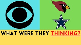 The STUPIDEST BROADCASTING DECISION in NFL on CBS HISTORY