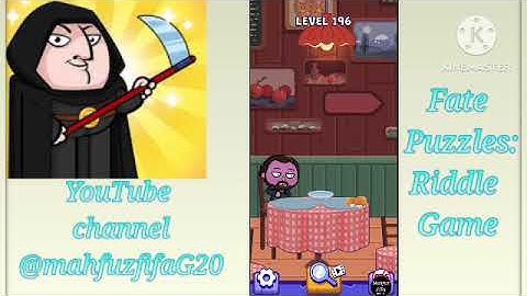 Fate puzzle level 196 🎮🌀🎮 Brain Riddle Game | walkthrough, Android, offline gameplay || @MahfuzFIFA