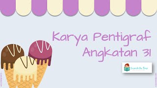 Karya Pentigraf Angkatan 31 || Serambi Bu Tenri || Cerpen Tiga Paragraf Kelas XI SMA/SMK/MA/MAK Karya Pentigraf Angkatan 31 || Serambi Bu Tenri || Cerpen Tiga Paragraf Kelas XI SMA/SMK/MA/MAK