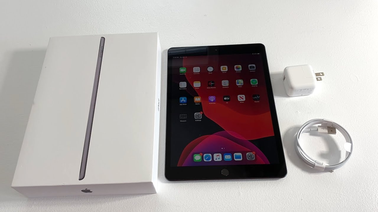 iPad第7世代　(箱付き) iPad 7th Generation Unboxing: Space Grey! - YouTube