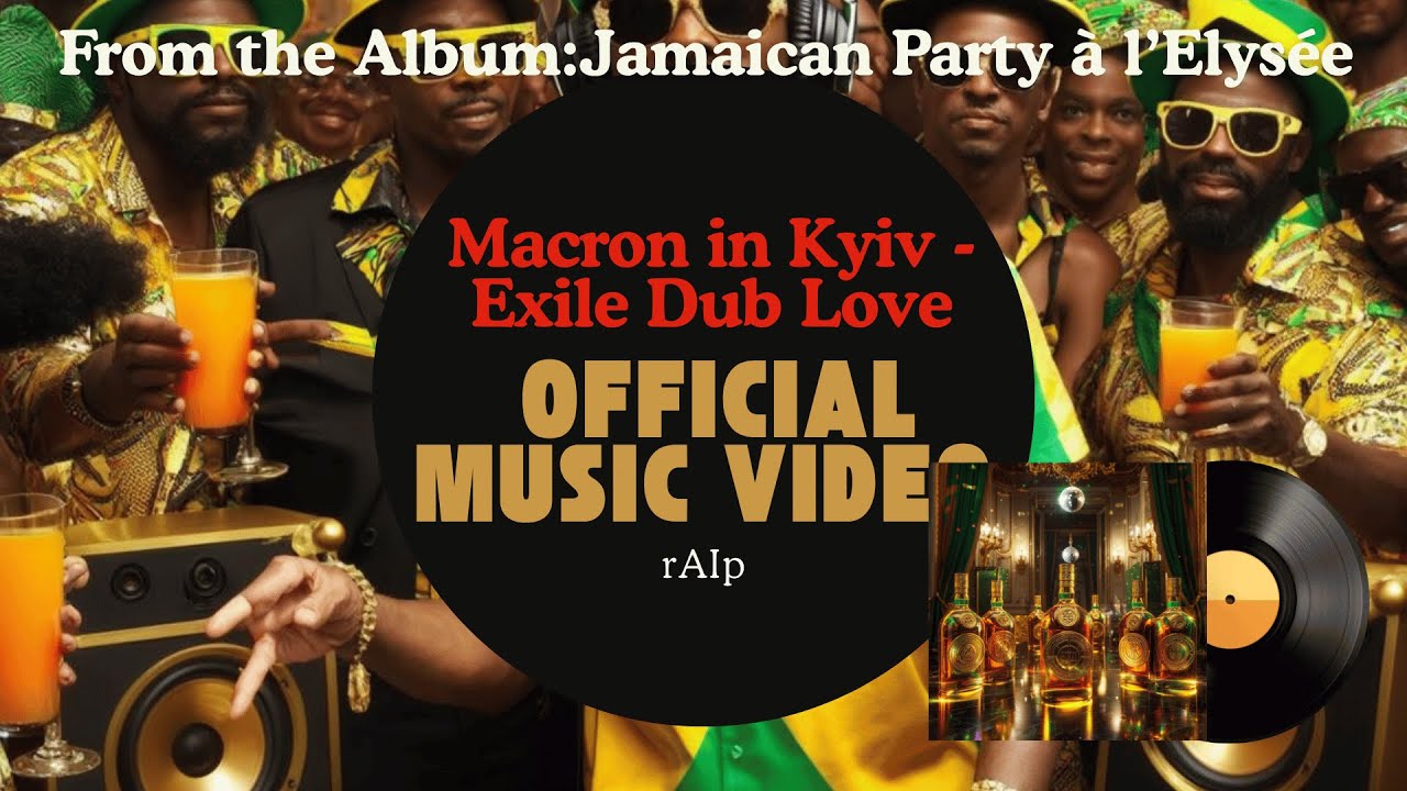Macron in Kyiv   Exile Dub Love   
